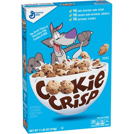 Cocoa Puffs Cereal, Cookie Crisp Cereal, General Mills Cereal, Kids Cereal, Cereal Cookies, Whole Grain Foods, Cookie Crisp, Buy Cookies, General Mills