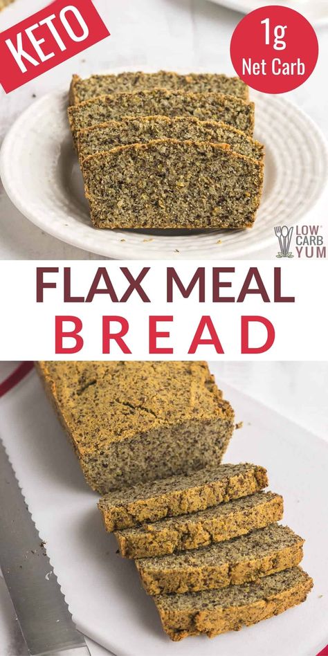 Flax Bread Keto, Flax Seed Bread Keto, Flax Meal Bread, Flax Meal Recipes, Keto Bento, Flax Recipes, Keto Bakes, Flaxseed Recipes, Keto Sandwiches