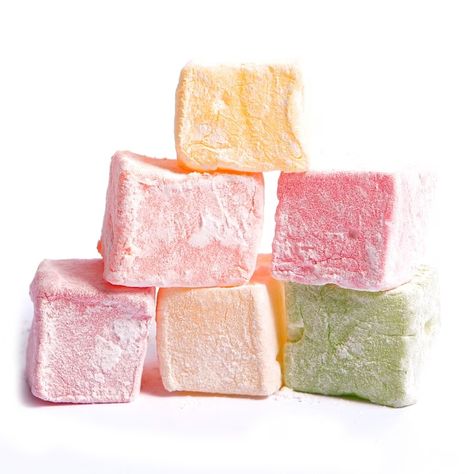 Exquisite Turkish Delight Assortment Handcrafted Delights in - Etsy Turkish Delight Recipe, Turkish Candy, Lemon And Mint, Turkish Sweets, Turkish Delights, Spice Shop, Water Nature, Fruit Jelly, Snack Items