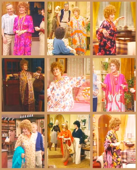 Mrs. Roper, Fashion Diva The Ropers Costume, Threes Company Fashion, Mrs Roper Three's Company, Mr And Mrs Roper Costume, Mrs Roper Party, Mrs Roper Costume, Bunco Decor, Eccentric Grandma, Cousin Tshirts