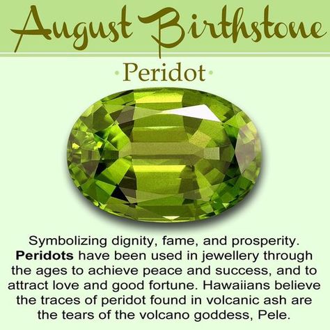 August Birthstone of the Month- Peridot Astrology Gemstones, Zodiac Birthstones, Birth Gems, August Flower, August Leo, Birthstones Meanings, Birthstone Chart, Australian Jewellery, Birth Stones