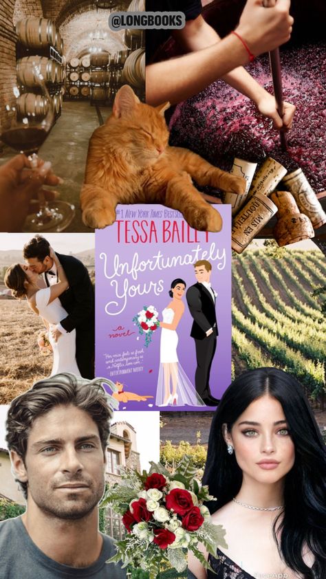 Unfortunately Yours by Tessa Bailey Unfortunately Yours, Tessa Bailey, Book Collage, Currently Reading, Book Images, Book Characters, Book Aesthetic, Romance Books, Romance