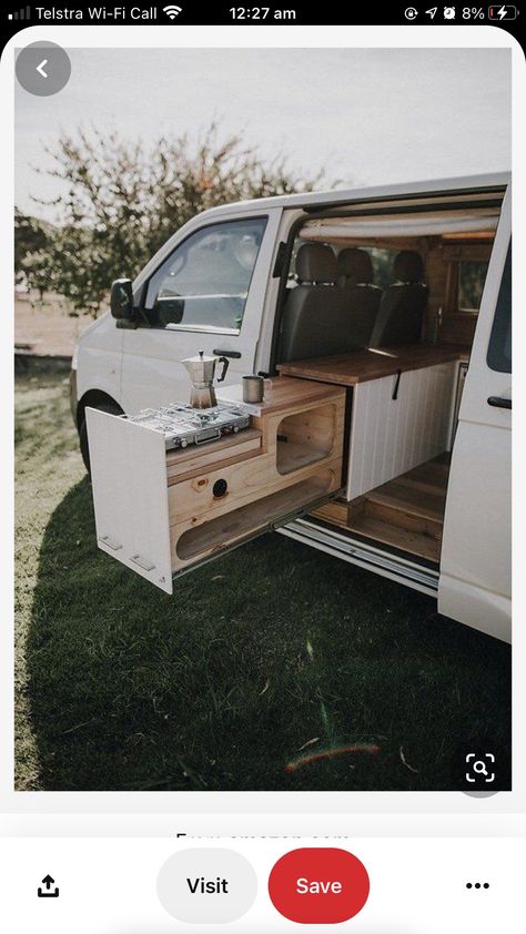 Vw Kampeerwagens, Kangoo Camper, The Transporter, Camper Van Life, White Van, Kombi Home, Van Conversion Interior, Build A Camper Van, Campervan Life