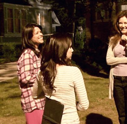 Scream 4 Behind The Scenes, Scream 4 Cast, Scream Movie Cast, Aesthetic Scream, Scream Movies, Mtv Scream, Sidney Prescott, Jill Roberts, Scream 4