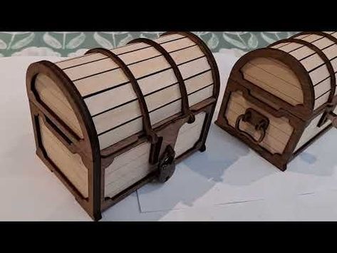 (1347) Treasure chest build tutorial - YouTube Cardboard Treasure Chest Diy, Treasure Chest Diy, Diy Treasure Chest, Chests Diy, Chest Ideas, Kids Rewards, Treasure Chest, Instructional Video, School Projects