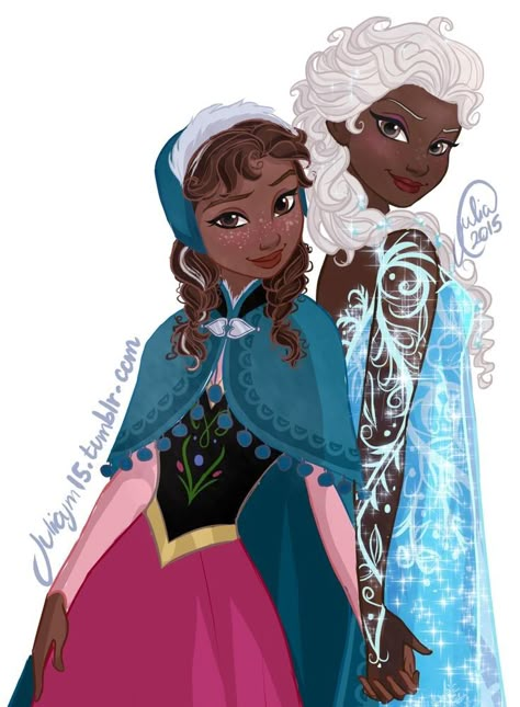 Black Disney Princess, Wallpaper Lyrics, Black Princess, Elsa And Anna, Black Artwork, Black Cartoon, Black Art Pictures, Black Love Art, Princess Art