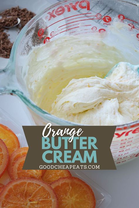 Making homemade frosting and icings can be a game-changer for your baked goods. Who knew that something so simple like this Orange Buttercream Frosting could be such a boon to your baking? With only five ingredients, this Orange Buttercream Frosting recipe mixes up quickly and easily, perfect for layer cake, cupcakes, or a favorite sheet cake recipe, like Chocolate Orange Cake. Orange Cake Frosting, Orange Cake Icing, Orange Buttercream Frosting Recipe, Orange Buttercream Frosting, Glazed Icing Recipe, How To Plan Meals, Chocolate Cream Cheese Icing, Orange Birthday Cake, Chocolate Orange Cake