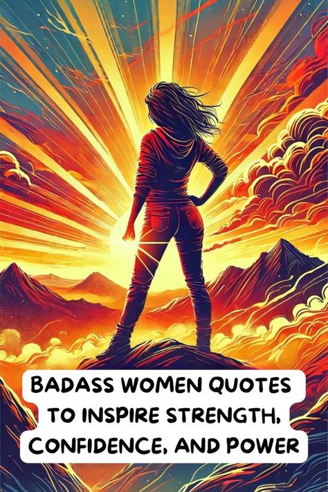 Badass Women Quotes to Inspire Strength, Confidence, and Power Quotes For Woman Power, Strong Women Affirmations, Woman Affirmation Quotes, Warrior Quotes Women, Superpower Quotes, Strong Confident Women Quotes, Empower Quotes Motivation, Empowered Quotes For Women Strength, Empowering Women Quotes Motivation