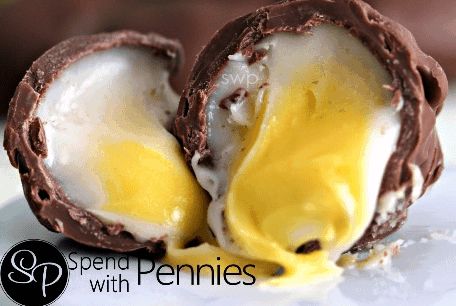 Cadbury Creme Egg Recipes, Easter Candy Recipes, Creme Eggs, Cadbury Eggs, Cadbury Creme Egg, Cheap Food, Spend With Pennies, Homemade Fudge, Creme Egg