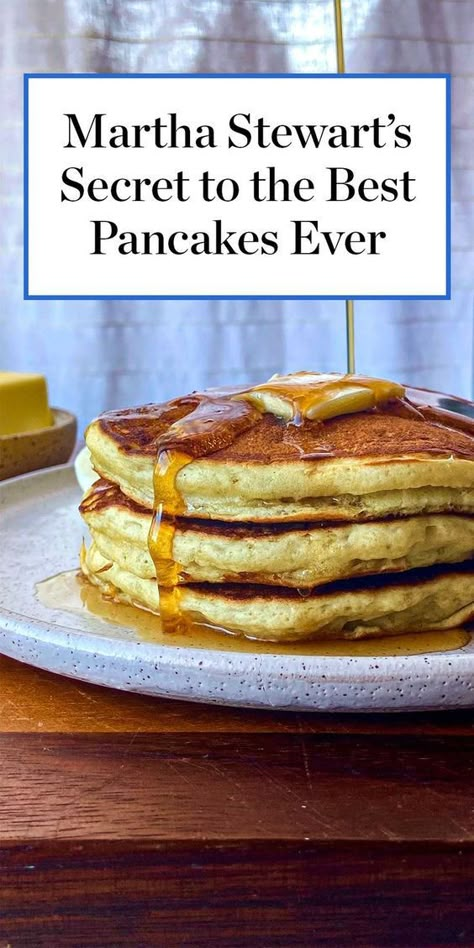 Diner Pancakes Recipes, Martha Stewart Pancakes Easy, Spongy Pancakes Recipe, Best Diner Pancake Recipe, Fluffy Diner Pancakes, Diner Style Pancakes, Martha Stewart Pancake Recipe, Original Pancake House Pancakes Recipe, Diner Pancake Recipe