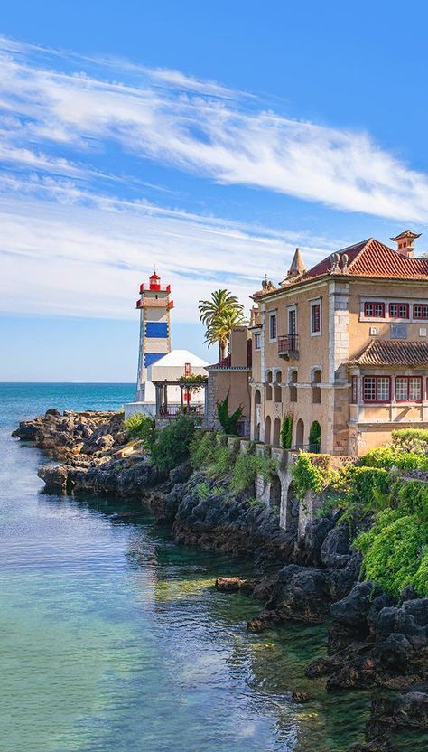 Cascais, Portugal in 2022 | Portugal vacation, Portugal travel, Faro portugal Portugal Cascais, Vacation Portugal, Watercolor Scenes, Portugal Art, Faro Portugal, Cascais Portugal, Portugal Vacation, Portugal Trip, Lisbon Travel