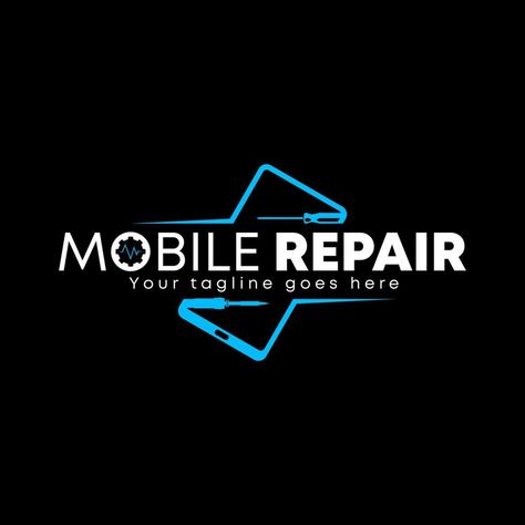 Mobile Logo Design Graphics, Mobile Ripering Logo, Electronics Repair Shop Design, Phone Business Logo, Mobile Phone Repair Logo, Mobile Phone Repair Shop Design, Mobile Logo Design Ideas, Mobile Repairing Logo, Mobile Repairing Shop Design