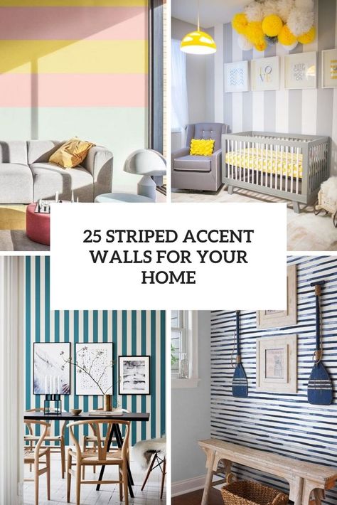 Striped Painted Walls Horizontal, Powder Room Striped Walls, Striped Kitchen Walls, Nursery Striped Wall, Bedroom Stripes Wall, Striped Nursery Walls, Stripped Walls Ideas, Stripped Painted Walls, Tape Designs On Wall