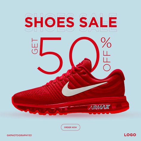 Animated Banner Ads, Shoes Banner, Clever Logo Design, Instagram Shoes, Shoe Poster, Boxing Day Sale, Sale Campaign, Sneaker Posters, Sale Template