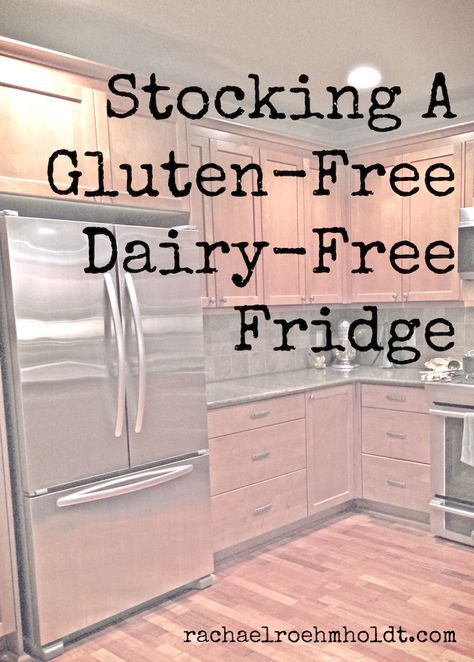 Stocking A Gluten-Free Dairy-Free Fridge | RachaelRoehmholdt.com I had Celiac's a long time before I found out I did and have a really weak stomach, so gluten is out and dairy is too. This is a helpful guide. 1200 Calorie Diet Meal Plans, Gluten Free Info, Going Gluten Free, Dairy Free Diet, Sans Gluten Sans Lactose, Gluten Free Living, Dairy Free Gluten Free, Gluten Free Foods, Mug Cakes