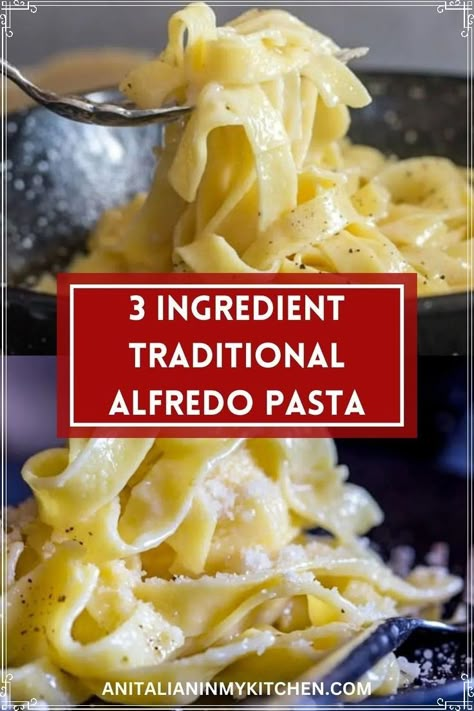 Authentic Alfredo, Pasta Fetuccini, Parmesan Fettuccine, Fetuchini Alfredo, Fettucini Alfredo Recipe, Fetuccini Alfredo, Recipes For Dinner Pasta, Fettuccine Recipes, Fettuccine Noodles