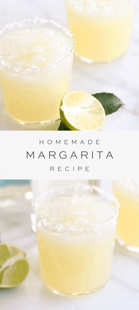 The best Homemade Margarita recipe that will make you want to ditch the margarita mix forever! #margarita #homemademargarita #classicmargarita #cincodemayo #cocktail #julieblanner Pitcher Margarita Recipe, Homemade Margarita Recipe, Fresh Margarita, Homemade Margaritas, Easy Margarita, How To Make Margaritas, Jalapeno Margarita, Julie Blanner, Margarita Mix