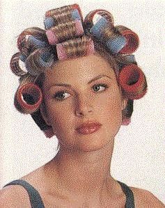 019 | A Study of Women in Rollers | Flickr Roller Set Hair, Rose Red Hair, Hair Roller Set, Hair Roller Clips, Roller Set Hairstyles, Diy Hair Styles, Pin Up Curls, Curl Formers, Roller Sets