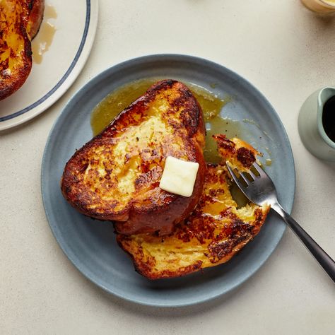 Buttermilk French Toast Recipe | Epicurious English Muffin Toasting Bread, Buttermilk French Toast, King Arthur Recipes, Nyt Recipes, Electric Skillet Recipes, Easy French Toast Recipe, Classic French Toast, Best French Toast, Overnight French Toast