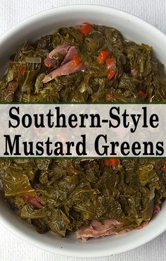 Mustard Greens In Instant Pot, Glory Greens Recipe, Mustard And Collard Greens Recipe, Thanksgiving Greens, Turnip And Mustard Greens Recipe Soul Food, Collard Greens Recipe Southern Instapot, Mustard Greens Recipe Southern, Mustard And Turnip Greens Recipes, Greens With Ham Hocks