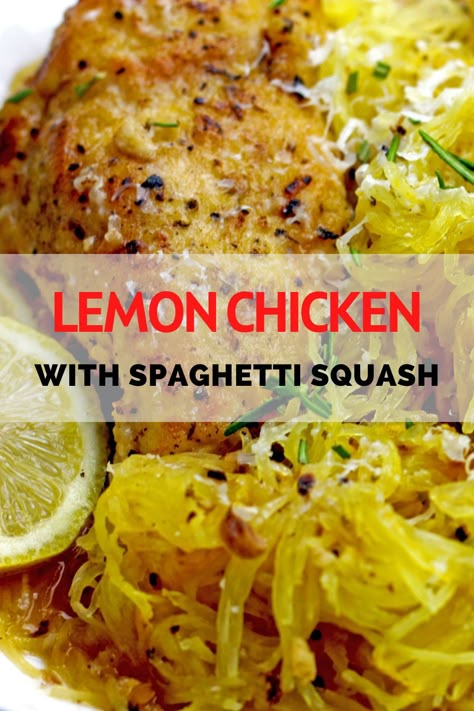 Spaghetti Squash Chicken Marsala, Chicken Thigh Spaghetti Squash, Chicken With Spaghetti Squash, Chicken And Spaghetti Squash Recipes, Spaghetti Squash With Chicken Recipes, Spaghetti Squash Chicken Recipes, Spaghetti Squash And Chicken Recipes, Instapot Spaghetti Squash, Chicken Spaghetti Squash Recipes