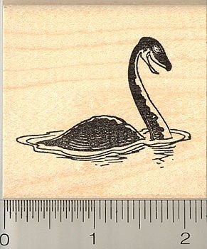 Cute Loch Ness Monster Rubber Stamp -- Click on the image for additional details. Lochness Monster, Pet Vet, Loch Ness Monster, Loch Ness, Mythological Creatures, Ink Stamps, Pet Loss, Amazon Art, Book Plates