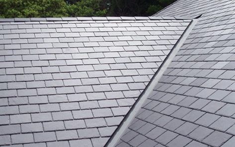 Welsh roof slates from Roofing Superstore Slate Roof Tiles, Membrane Roof, Roofing Ideas, Colonial Exterior, Slate Roof, Fiber Cement, Roof Tiles, House Roof, Call Backs