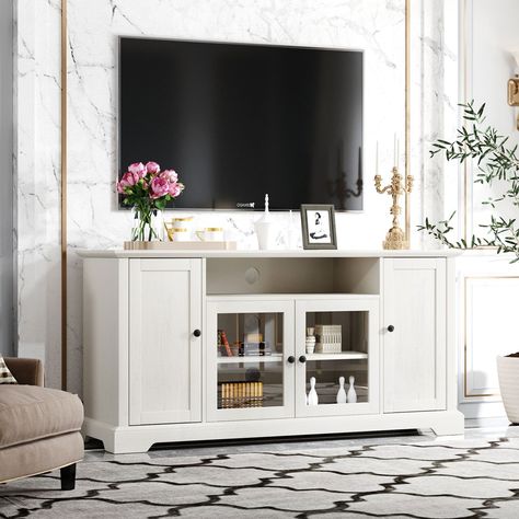 White tv cabinet