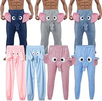 Unisex Funny Flannel Elephant Trousers Couples Elephant Pajama Pants with Long Nose and Big Ears Cotton Casual Loungewear Pajamas Bottoms Novelty Elephant Pants Loungewear Nightwear Elephant Pants, Baby Luggage, Luggage Brands, Long Nose, Big Ears, Pajama Bottoms, Electronic Toys, Amazon Gifts, Nightwear