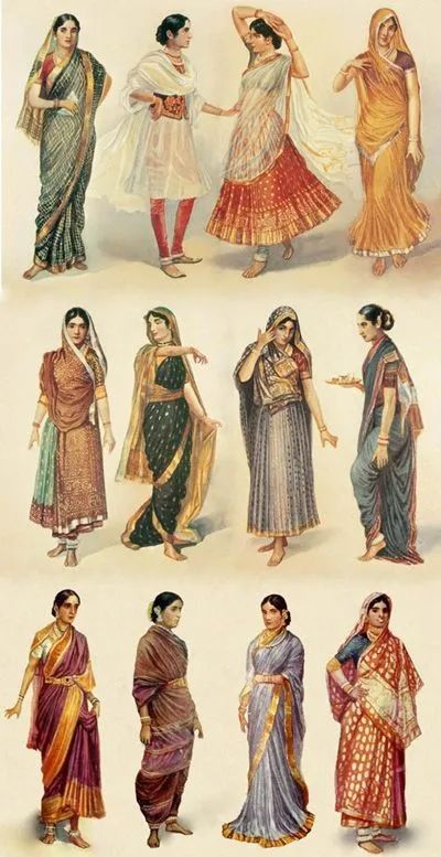 Cloths like these carry history, culture, and identity of the nation. They and through them are found values, practices, and traditions of the community under the tutelage of dresses. In many ways… Traditional Costumes Of India, Different Types Of Indian Outfits, Traditional Sri Lankan Clothes, Old Indian Clothes, Indian Dance Outfit, Hindi Traditional Dress, Arab Clothing Traditional, 1920s Indian Fashion, Vintage Indian Outfits