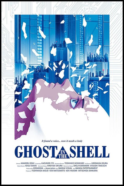 Letterboxd Profile, Ghost In The Shell Anime, Mamoru Oshii, Anime Watch List, Picture Gallery Wall, Literature Humor, Tv Covers, Anime Watch, Movie Covers