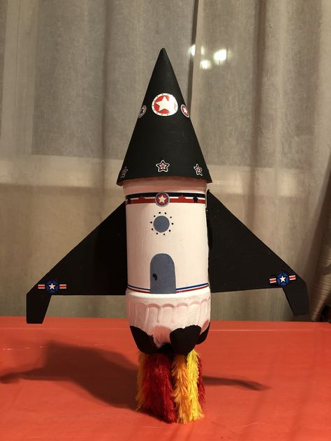 Rocket Bottle Project, Water Bottle Rocket Designs, Rocket Design Ideas, Rocket Craft Ideas, Water Rocket Design, Rocket Projects For School, How To Make A Rocket, Bottle Rocket Designs, Diy Bottle Rocket