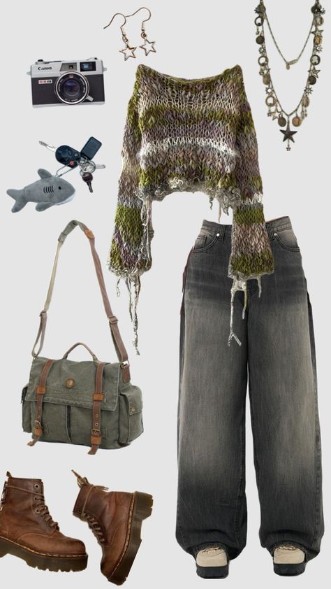 #vintage #fashion #outfit #cottagecore #aesthetic #inspo #grunge Sage Character Design, Vintage Cottagecore Outfits, Cottage Core Fashion, Goth Hippie, Core Outfits, Mommy Outfits, Earthy Outfits, Whimsy Goth, Cottagecore Outfits