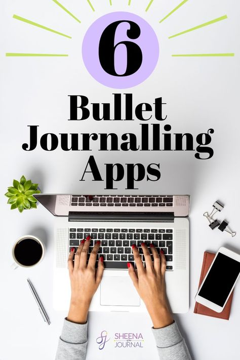 I've compiled 6 of the best bullet journalling apps and shown you how you can use them across all of your devices. Take your bullet journal whereever you go! Bullet Journal Ideas| Bullt Journals| Planner Ideas| Student Bullet Journal Student Bullet Journal, Online Bullet Journal, Journaling Apps, Bullet Journal App, Electronic Journal, Giant Pencil, Journal App, Boho Berry, Journal Collection