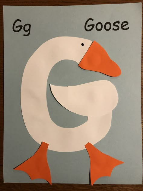 G Craft Preschool, Letter G Craft For Preschoolers, G Is For Craft Preschool, Letter G Art Preschool, G Preschool Crafts, Letter G Crafts For Kindergarten, Preschool Letter G Crafts, G Letter Craft, G Preschool Activities