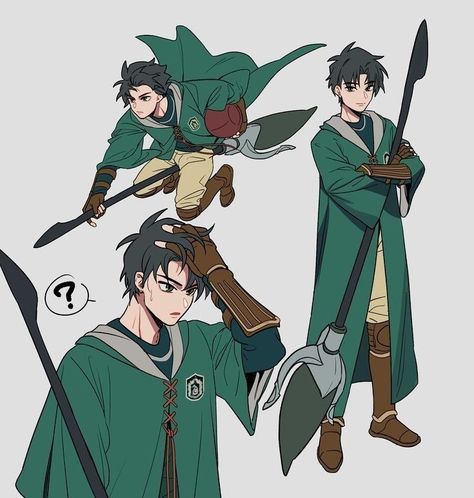 Slytherin Oc Art, Slytherin Oc Male, Slytherin Anime, Harry Potter Oc Character, Hogwarts Oc Male, Hogwarts Oc Art, Harry Potter Oc Art, Harry Potter Ocs, Slytherin Oc