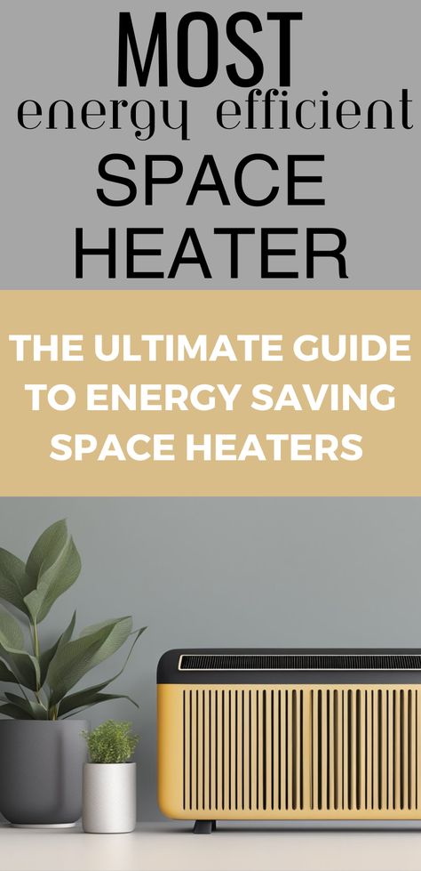 An energy-efficient space heater placed beside a lush green plant, visually representing the balance of cozy warmth and eco-friendliness as detailed in the guide to energy-saving space heaters. Best Space Heater, Winter Tips, Winter Hacks, Space Heaters, Space Heater, Small Apartment, Large Homes, What Type, Stay Cozy