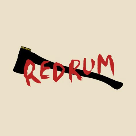 Redrum Tattoo The Shining, The Shinning Art, The Shining Artwork, The Shining Tattoo Ideas, The Shining Painting, The Shining Drawing, Shining Drawing, The Shining Wallpaper, The Shining Aesthetic