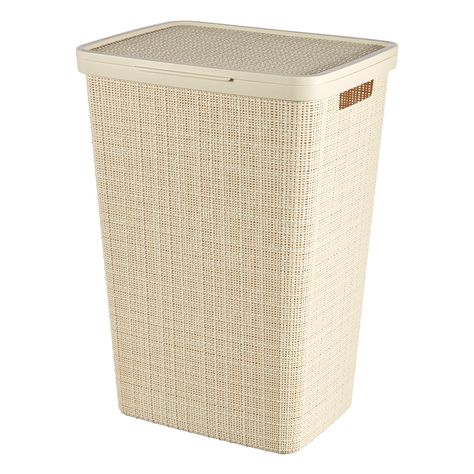 Curver Jute Laundry Hamper Jute Design, Painted Paneling Walls, Tiling Tools, Clothes Hamper, Flooring Tools, Gym Flooring, Laundry Supplies, Stylish Storage Solutions, Organization Solutions