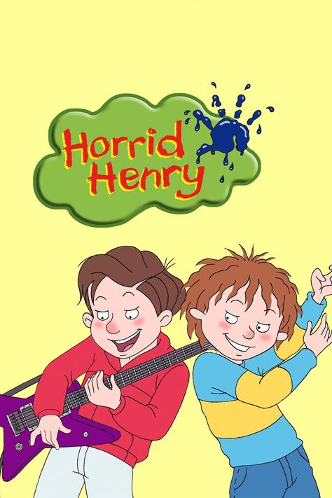 Henry Cartoon Wallpaper, Kids Shows 2000's, Horrid Henry Wallpaper, 2010s Cartoons, Old Cartoons 90s, Henry Cartoon, 2000 Kids Shows, Early 2000s Kids Shows, 2000s Kids Shows