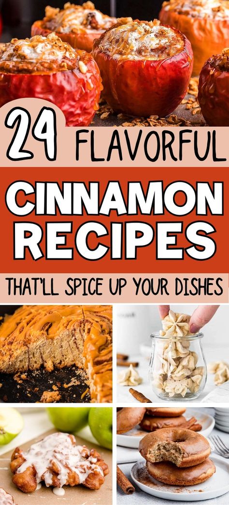 Cinnamon is one of the most popular spices there is, and it features in plenty of yummy recipes, both sweet and savory. These cinnamon recipes include breakfast options like French toast maple cinnamon skillet and apple cinnamon crumb muffins, along with desserts such as cinnamon meringue cookies and drinks like caramelized cinnamon hot cocoa. Whether you have cinnamon sticks or ground cinnamon, there’s sure to be a recipe you can’t wait to make using this special spice. Savory Cinnamon Recipes, Cinnamon Extract Recipes, Cinnamon Hot Cocoa, Cinnamon Crumb Muffins, Cinnamon Sticks Recipe, Cinnamon Uses, Cozy Soup Recipes, 2025 Summer, Crumb Muffins