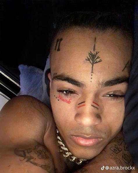 Xxxtancion Pfp, Xxtenations Tattoo, Xxtentaction Aesthetic, X And Ski, Miss U My Love, Face Tats, I Miss Your Smile, Pnb Rock, Jahseh Onfroy