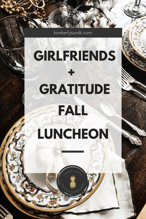 Girlfriend Gathering Ideas, Fall Themed Get Together, Host A Fall Party, Ladies Thanksgiving Party, Fall Girlfriend Party, Fall Themed Ladies Night, Gratitude Dinner Ideas, Fall Womens Party Ideas, Girls Fall Party Ideas