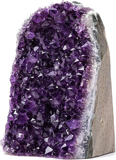 Amazon.com: EMPORION Natural Amethyst (4 lb to 5 lb) Crystal Clusters Stone from Uruguay Raw Geode Quartz - Deep Purple Color : Home & Kitchen Crystal Clusters, Purple Quartz, Amethyst Healing, Deep Purple Color, Crystal Geode, Raw Amethyst, Amethyst Geode, Amethyst Cluster, Soft Purple