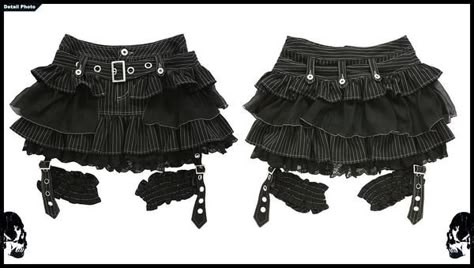 GOTHIC!!!! Alt Skirt, Alternative Skirt, Belt Mini Skirt, Goth Skirt, Punk Skirt, Lace Mini Skirt, Belted Mini Skirt, Mini Skirt Black, Estilo Punk