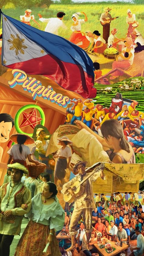 Non Material Culture In The Philippines, Contemporary Art National Identity Filipino, Sinaunang Panahon Background, Kulturang Pilipino Drawing, Duterte Picture, Philippine History Background, Filipino Background Design, Elfilibusterismo Background, Filipino Art Aesthetic