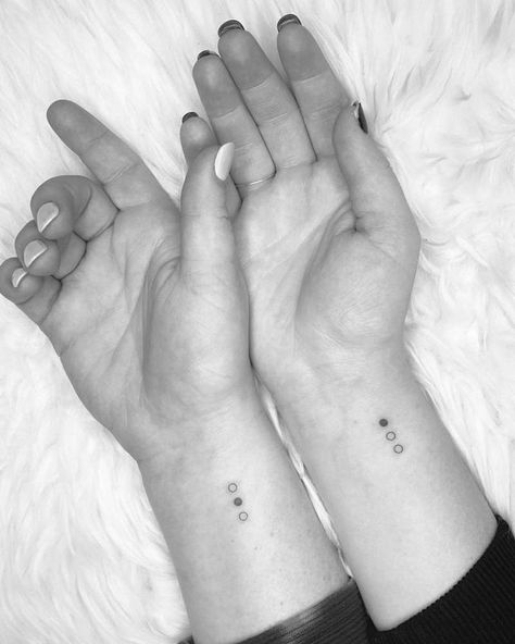 Growth Minimalist Tattoo, Simple Matching Sister Tattoos, Tattoo Ideas For Three Sisters, Matching Sisters Tattoo, Minimalist Sister Tattoo, Mini Tattoos Sisters, Tattoos Matching Sister, Tattoos For 3 Sisters, Minimalist Matching Tattoos