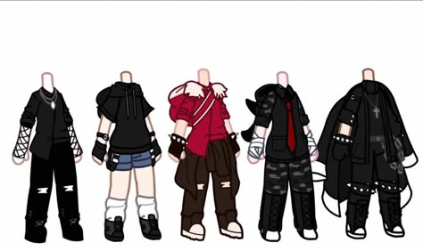 Gacha Tips, Gacha Fits, Outfit Gacha, Gacha Outfit Ideas, Gacha Club Outfit, Gacha Club Outfits, Gacha Clothes, Gacha Club Ideas, Characters Inspiration Drawing