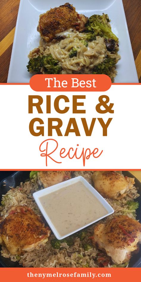 The Best Rice And Gravy Recipe Rice Gravy Recipes, Rice And Gravy Recipes, Simple Gravy Recipe, Rice With Gravy, Gravy For Rice, Impossible Meat, Simple Gravy, Recipes For Rice, Recipe For Rice