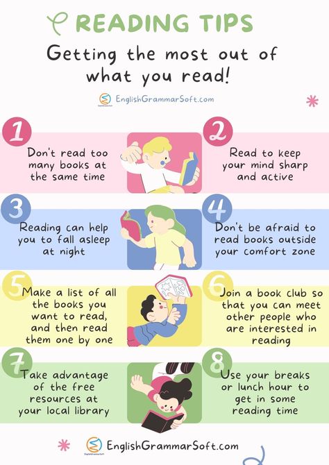 Reading Tips: Getting The Most Out of What You Read Reading Benefits, Social Media Books, Reading Boards, How To Read More, Importance Of Reading, English Teaching Resources, Reading Motivation, Learn New Things, Reading Help